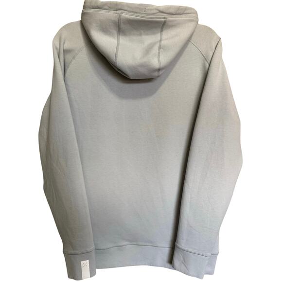 Ten Thousand Midweight Tech Hoodie Pullover Sweatshirt Athleisure Gray Size Larg - Picture 8 of 12